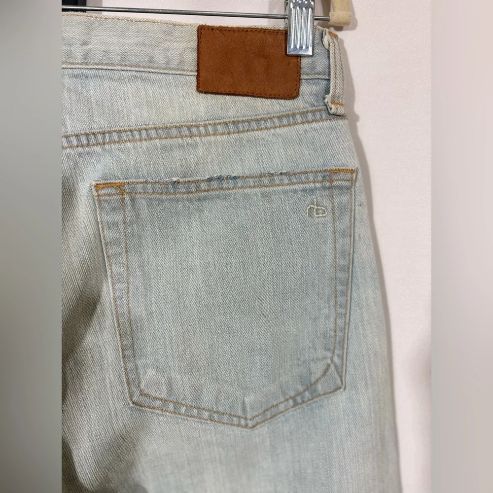 Rag & Bone Frayed Hem Jeans Women’s Size 29 - Charleston Wash